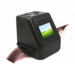 필름 슬라이드 스캐너 135 126 110 슬라이드를 네거티브 컬러 블랙 화이트 JPG 사진 22MP, 2 0인치 LCD 화면, 빠른 변환, 밝기 조정