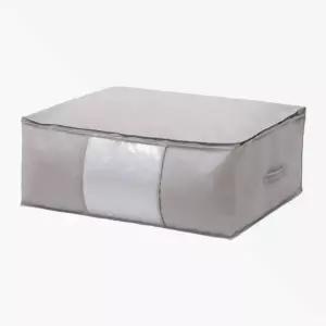 이불 수납 특대형 부직포 의류정리함 그레이색상 옷보관함 (WFKAWOZ)