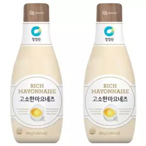 (1+1) 청정원 고소한 마요네즈, 800g, 2개  2Set