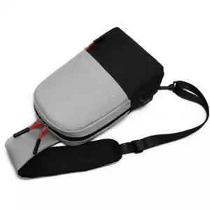 [하프클럽/]남성 가방 가죽 힙색 슬링백 캐주얼 웨이스트백