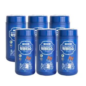 혁명티슈 세정티슈 기름때 제거 다용도 청소 85매 x 6개