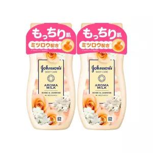 존슨즈 아로마밀크 바디로션 로즈 자스민 200ml 1+1