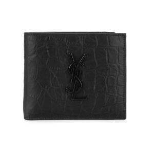 25SS 크로커다일 반지갑 블랙 453276 C9H0U 1000