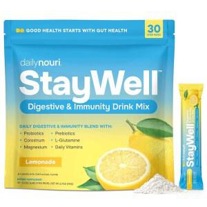 데 누리 스테이웰 소화 및 면역 믹스 장 에너지 지원 프리바이오틱스 초유 일일 스틱 팩 30개