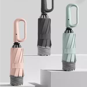 [하프클럽/]비너그립 거꾸로 우산 3단 자동 우산 양산 장우산