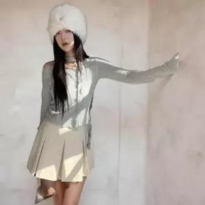 [옷자락]여성 일상 스타일 겨울 미니 스커트