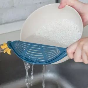 ( )쌀 쌀씻기 채소 믹싱볼 씻기 도우미 키친툴 야채씻기 채망 주방용품