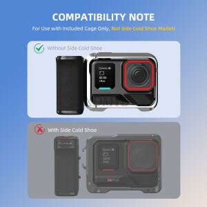 호환 카메라 마그네틱 베이스 블루투스 리모컨 스트리트 핸들 촬영 셔터 버튼 인스타360 X5/Ace 2용