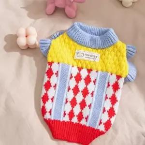 댕댕이 겨울용 니트조끼 점퍼 외투 P62501 패딩점퍼