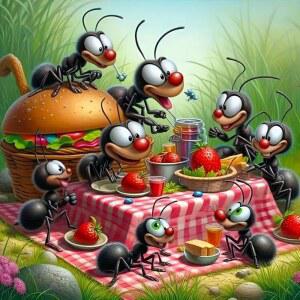 아트 diy 키트 페인팅 5d 피크닉 월 홈 장식 페인트 드릴 13.7x 아트의 13.7인치 라운드 chwglfgg 개미 풀 젬 다이아몬드