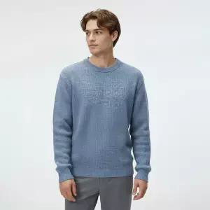 소프트얀 스파오 헤어리 하찌 라운드넥 스웨터 SPKWF11C01