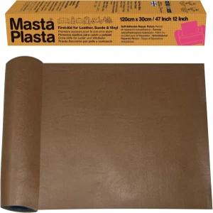 마스타플라스타 오리지널 자가 접착 가죽 수리 패치 롤 테이프 - Tan 47.5인치 x 12인치(120 30cm). 소파