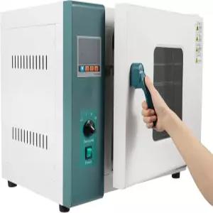 항온 블래스트 산업용 디지털 강제 건조기 45L/12Gal 수평 전기 건조 오븐 110V 1000W 실험실 컨벡션