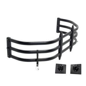 F150 / F250 F350 2009-2025 전용 트럭 침대 익스텐더 없음|전용 브래킷 장착|공장 구멍을 사용하여 설치, 드릴링 필요 없음