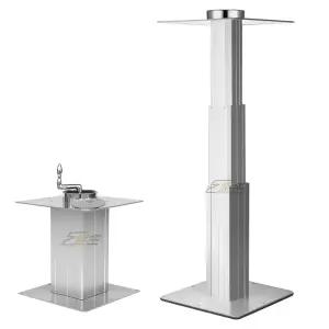 카라반 리프트 테이블 기둥 접이식 캠핑카 탁자 개조