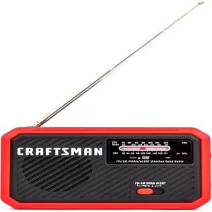 배터리 백업 휴대폰 충전기 통합 핸드 크랭크/태양광 충전 및 LED 손전등이 포함된 장인 긴급 기상 경보