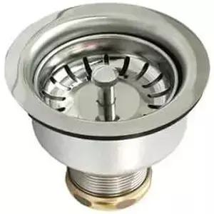 이즐리 주방 싱크대 스테인리스 배수 조립 스트레이너 바구니 스냅락 스토퍼