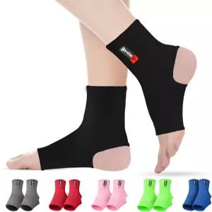 훈련 및 을 위한 WYOX 발목 압박 슬리브 서포트 브레이스 러닝 헬스장 농구 사이클링 무술 킥복싱 스포츠