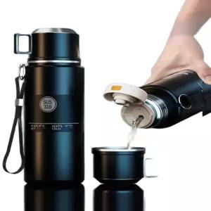 차량용 커피 포트 온수 포트 겸용 시거잭 대형 트럭 자동차 보온물병 휴대용