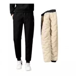 [하프클럽/]바지공장 고주파 양털 압열 방한 밴드 패딩 바지 작업복 형