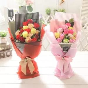 졸업식 발표회 학예회 재롱잔치 꽃다발 비누 장미 사탕부케 캔디부케 생일 러블리 로즈