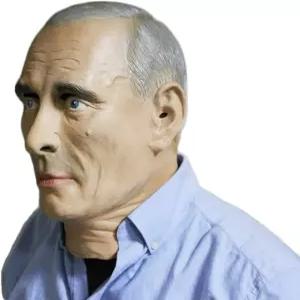 헨규토이마스크 라텍스 리얼한 노인 마스크 인간 남성 머리 할로윈 카니발 코스튬 드레스