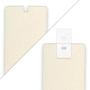 30세트(60개) 수직 블라인드 교체 슬랫 패널, 수리 탭 키트, 투명 아파트 고정 장치, 수평 부품