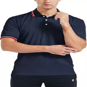 FitsT4 스포츠 반팔 폴로 셔츠 야구/소프트볼 심판 저지/심판 유니폼 - 가슴 보호대용 사이즈