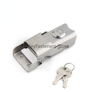 스테인레스 스틸 잠금 사이드 박스 도구 케이스 가방 부품  바이크 오토바이 알루미늄 합금 트렁크 고정 버