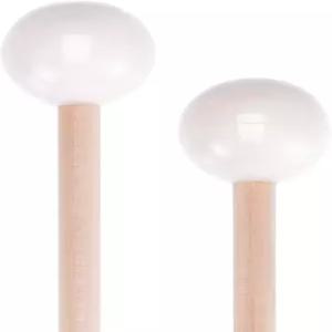 에너지 차임 실로폰 우드 블록 벨을 위한 나무 손잡이가 있는 한 쌍의 글로켄스필 망치 하드 몰레 자일로폰