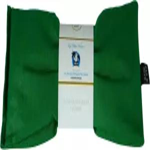 라벤더 베개 - 편두통 스트레스 및 불안 여성을 위한 1위 선물 미국산 아마씨 충전! (에메랄드 그린 면)