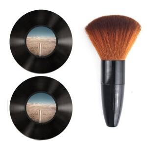 비닐 레코드 클리너 정전기 방지 먼지 청소 브러시 앨범 LP CD 카트리지 키보드 카메라 렌즈용