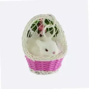 TC 반려견인형 인테리어장식 앉아있는 선반인형 토끼