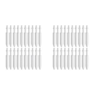 2025 트렌드 40개 0.7mm 마커 펜 팁 교체용 아크릴 페인트 팁 리필 가능 페인팅