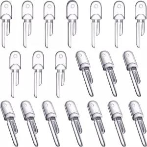 Maities 12피스 블라인드 교체 하드웨어 수리 창과 내부 창문용 수평 수직 부품을 위한 팁