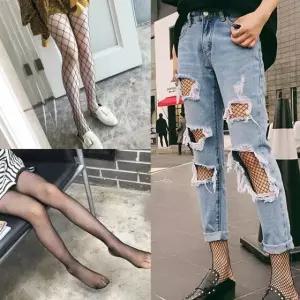 피쉬넷망사스타킹/그물/여성스타킹/걸크러쉬/패션삭스 그물 여성스타킹