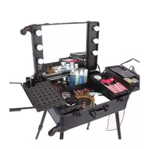 메이크업 캐리어 미용도구 수납 전문가용 정리함 작업대