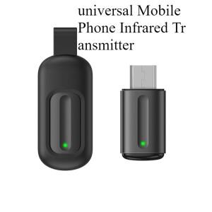 3in1 미니 소형 호환 휴대 전화 적외선 송신기 어댑터 스마트 호환 에어컨 TV 범용 원격 제어 IR 블래스터
