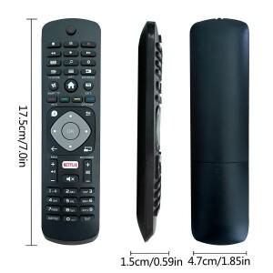 넷플릭스 버튼 HX 신형 범용 리모컨 필립스 호환 스마트 호환 TV LCD LED 교체품