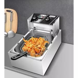 소형 전기 튀김기 업소용 돈까스 튀김 4L 푸드트럭 영업용