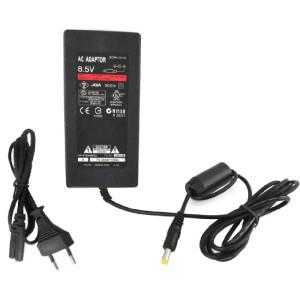 PS2 콘솔 슬림 AC100~240v 50/60HZ DC 8.5V--5.65A용 EU 플러그 AC 어댑터 충전기 코드 케이블 전원 공급