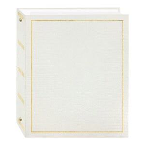 마그네틱 셀프 스틱 3링 사진 앨범 100페이지(50매), 화이트