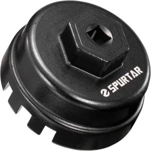 도요타 6 슬롯용 스퍼트 오일 필터 렌치 14 플루트 제거 도구 64mm 캡 코롤라 프리우스 프라임 V 매트릭스