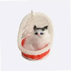 TC 반려견인형 인테리어장식 앉아있는 선반인형 고양이B