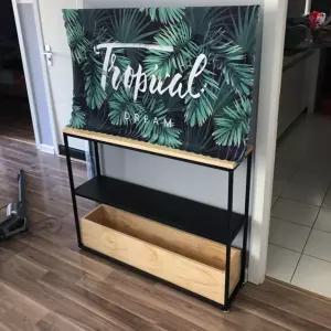 폭좁은 긴 선반 슬림 소파 좁고긴선반 장식장 전시대 호텔