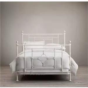 미니멀 빈티지 클래식 침대프레임 모던 엔틱 흰색 유럽 블랙