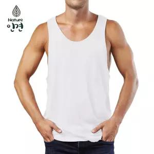 남성 민소매 쿨 인견 런닝 남성런닝 남자런닝 민소매 인견런닝 레이온런닝