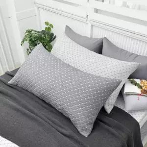 [당일 출고] 베드앤데코 크로스 트리플 등쿠션(솜포함) 60x110