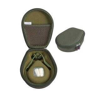 [미국배송] 애프터쇼크 트렉츠 에어 / 애프터쇼크츠 에어로펙스 티타늄 미니 /쇼크츠 오픈런 프로 2 오픈 이어 무선 골전도 헤드폰 AS650 AS800 (그린)용 허미쉘 케이스