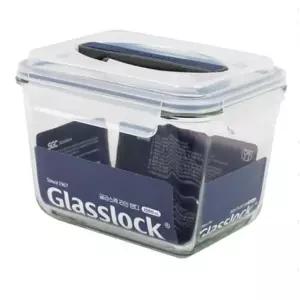 글라스락 밀폐용기 유리반찬통 김치통 핸디 2.5L 유리밀폐용기 글라스락